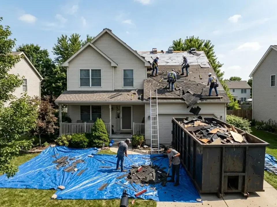 roof-replacement-debris-remova-004 — frequently asked questions, Cheapest Dumpster Rentals in Alexandria, IN